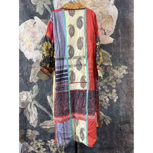 New FREE PEOPLEIsland Bright Duster Size Small